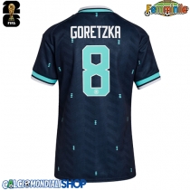 Maglie da calcio Germania Leon Goretzka #8 Seconda Maglia Femminile Mondiali 2026  Manica Corta